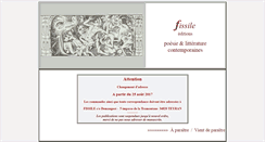 Desktop Screenshot of fissile-editions.net